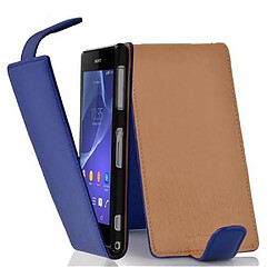 Cadorabo Coque Sony Xperia Z2 Etui en Bleu