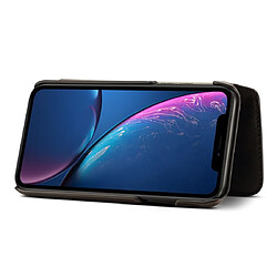 Wewoo Housse Coque Etui à rabat horizontal en cuir de vachette grain de cire Oil Max pour iPhone XRavec emplacements cartes et portefeuille noir pas cher