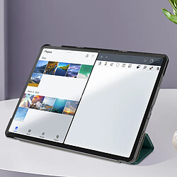 Avis Avizar Étui pour Samsung Tab A9 Plus Clapet Trifold Support Video et Clavier Vert foncé