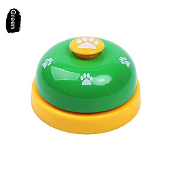 Avis Universal Entraîneur Bell pour animaux de compagnie créatifs, cloche jouet pour chiens et chats (vert + jaune)