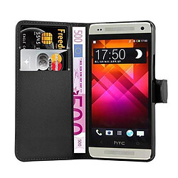 Cadorabo Coque HTC ONE M4 MINI Etui en Noir