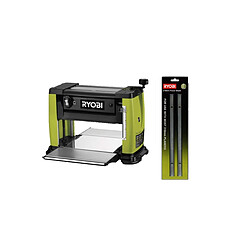 Pack raboteuse stationnaire RYOBI 1500W - 318mm RAP1500G - jeu de 2 fers RYOBI RAP1500G 318mm PTB02PK