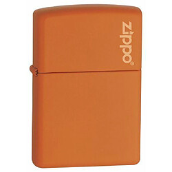 Zippo 50810613 Briquet Orange Mat with Zippo Logo 3,5 x 1 x 5,5 cm