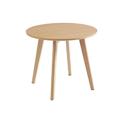 Avis Vente-Unique Table enfant en MDF et hêtre - Coloris : Naturel - LOULOUNE