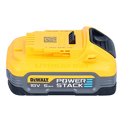 Acheter DeWalt Kit batterie DCBP 518 H2 2x batterie Powerstack 18 V 5,0 Ah / 5000 mAh XR Li-Ion - avec indicateur de charge