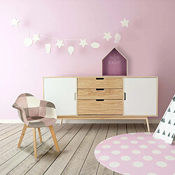 The Home Deco Kids Fauteuil patchwork pour enfants Léonie rose.