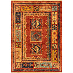 Vidal Tapis de laine 1517x116 rouge Kashkuli