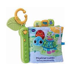 Mon premier livre musical Vtech 19 x 18,5 x 4,5 cm Lumières Plusieurs textures pour stimuler le bébé avec son Litière pas cher