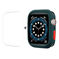 Coque en TPU ENKAY vert noirâtre pour votre Apple Watch Series 7 41mm