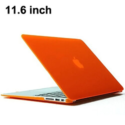 Wewoo Housse Étui Orange pour Macbook Air 11,6 pouces Crystal de protection