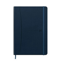 Cahier broché Signature Oxford A5 - petits carreaux - 160 pages - bleu - Lot de 5