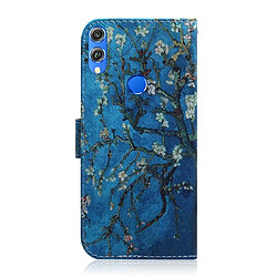 Avis Wewoo Housse Coque Abricot fleur motif dessin coloré étui à rabat horizontal en cuir pour Huawei Honor 8Xavec support et fentes cartes et portefeuille