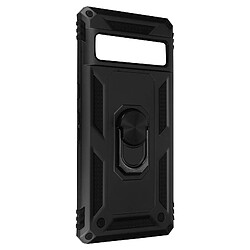 Avizar Coque pour Google Pixel 7 Pro Ultra Rigide Bague Support noir