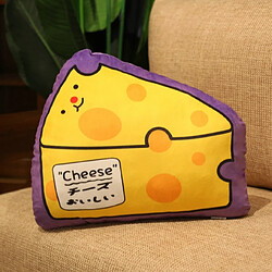 Acheter Universal Mignon Dessin animé Snack Oreiller Forcé Lee Cheese Peluche Jouet drôle Nourriture Jouet Chambre Décoration Canapé Coussin Poupée 40 cm | Oreiller de luxe