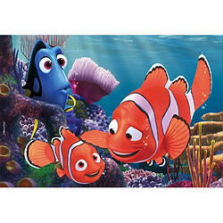 Lisciani, Puzzle pour enfants à partir de 3 ans, 24 pièces, 2 en 1 Double Face Recto / Verso avec le dos à colorier - Disney Nemo 86481