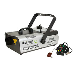 Ibiza light Machine à fumée professionnelle programmable avec DMX - 1500W - LSM1500PRO