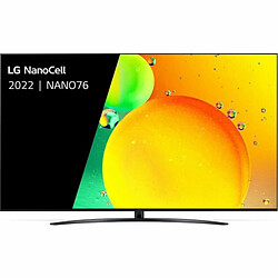 TV intelligente LG 65NANO766QA 65" 4K ULTRA HD LED WIFI 4K Ultra HD 65" HDR NanoCell