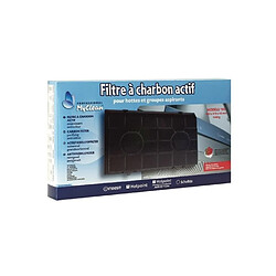 190 filtre a charbon (485x258x48mm) pour hotte indesit