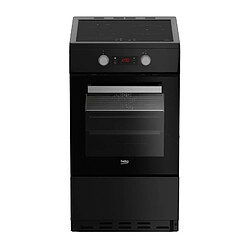 Cuisiniere - BEKO - FSE58301BC - 50cm - 3 Inductions - Multifonction - 6 Fonctions dont Chaleur brassée - 60 L - Catalyse