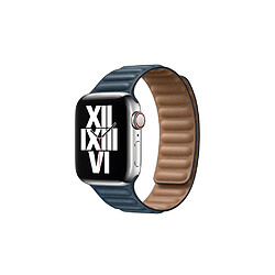 Eko Bracelet pour Apple Watch 42/44 et 45mm à maillons magnétiques Bleu