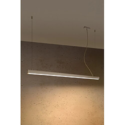 Luminaire Center Plafonnier LED intégré Pinne Acier blanc 1 ampoule 12,5cm