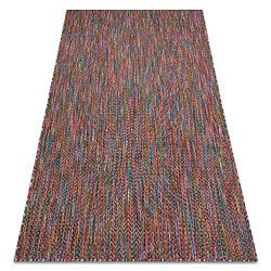 RUGSX Moderno FISY tapis SIZAL 20776 Zigzag, mélange rose 200x290 cm