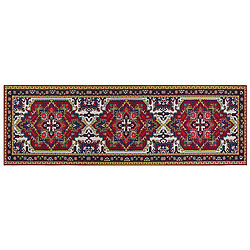 Beliani Tapis rouge 80 x 240 cm COLACHEL