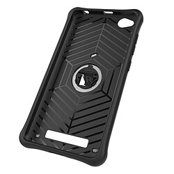 Acheter Wewoo Coque renforcée noir pour Xiaomi Redmi 4A Résistant aux Chocs 360 Degrés Spin Sniper Hybrid Case TPU + PC Combinaison Cas avec Support