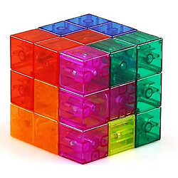 Universal Bloc magnétique vitesse puzzle cube bricolage 3x3x3 test de cerveau enfant bloc éducation apprentissage jouet