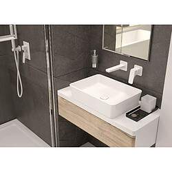 Deante BQH_A54L HIACYNT Robinet de lavabo encastré, Bianco pas cher