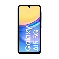 Samsung Galaxy A15 5G 4 Go/128 Go Jaune (Personality Yellow) Double SIM A156