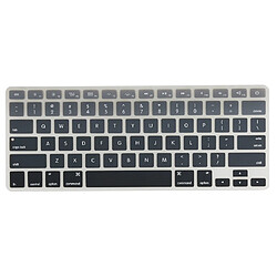 Acheter Anglais silicone couvercle du clavier de protection pour macbook air 13 ""15"" 17 ""gris