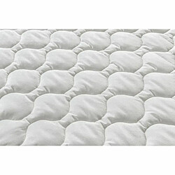 DEKO DREAM Matelas à ressorts 7 zones équilibré 140 x 200 x 24 cm + sommier Détente pas cher