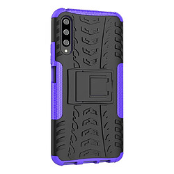 Wewoo Coque Renforcée Pour Huawei Honor 9X Pro Texture de pneu TPU + PC Antichoc avec support Violet