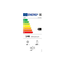 Réfrigérateur 1 porte intégrable à glissière 116l - CM4S59EW - CANDY