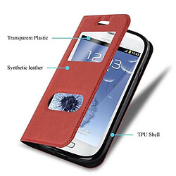 Acheter Cadorabo Coque Samsung Galaxy S3 MINI Etui en Rouge