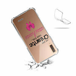 Acheter Evetane Coque Samsung Galaxy A7 2018 silicone anti-choc souple angles renforcés transparente