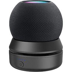 SANAG Compatible Avec Homepod Mini Batterie 10000Mah Base De Batterie Portable Externe Support Sans Fil Avec 10 Heures D'Autonomie(Noir)