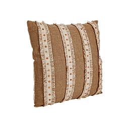 Coussin Romimex Beige 45 x 8 x 45 cm