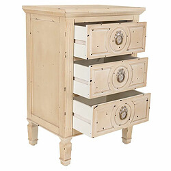 Avis Table de Nuit Alexandra House Living Beige 32 x 67 x 46 cm