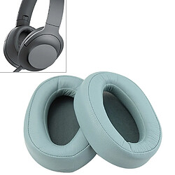 Wewoo Coussinets Mousse 1 paire de cas de protection casque éponge pour Sony MDR 100AAP vert