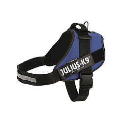 JULIUS K9 Harnais Power IDC 4?XXL : 96?138 cm - 50 mm - Bleu - Pour chien