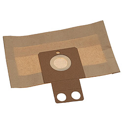 vhbw 5x Sacs remplacement pour Kärcher 6.904-257.0 pour aspirateur - papier, 24,5cm x 20,5cm marron