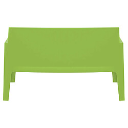 Alterego Banc de jardin 'PLEMO XL' vert en matière plastique PLEMO XL