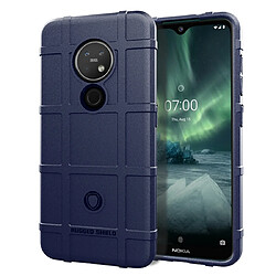 Wewoo Coque Souple Pour Nokia 6.2 Etui en TPU antichoc à couverture totale Bleu