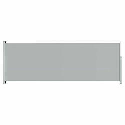 vidaXL Auvent latéral rétractable de patio 220x600 cm Gris