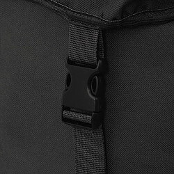 vidaXL Sac à dos en style d'armée 65 L Noir pas cher