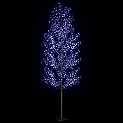 Avis vidaXL Sapin de Noël 1200 LED bleu Cerisier en fleurs 400 cm