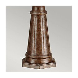 Elstead Lighting Lampe sur pied extérieur English Acier,Verre pressé Bronze britannique pas cher