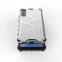 Wewoo Coque Souple Pour Huawei Enjoy10S Shockproof Honeycomb PC + TPU Case Grey pas cher